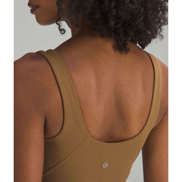 NWT $68 Lululemon Align Tank Top *Light Support, A/B Cup Allspice Size 6 - Picture 3 of 9